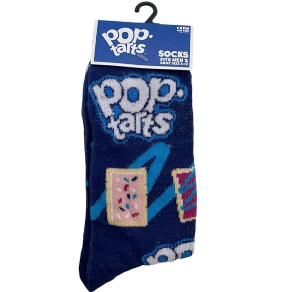 Novelty Funny Crew Socks: Nissin Cup Noodles Mtn Dew Moon Pie Pop Tarts - Picture 11 of 13
